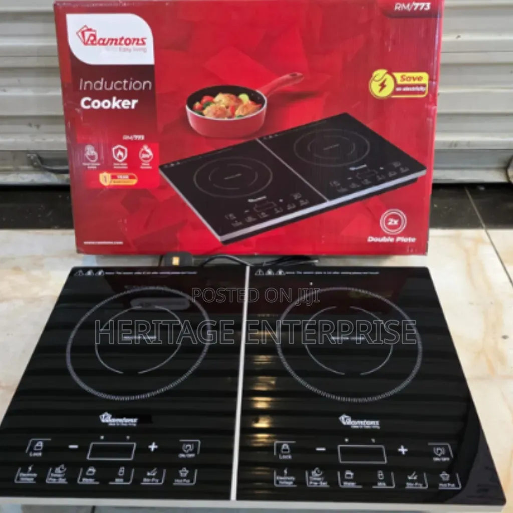 Ramtons Induction Cooker, Double