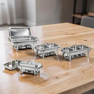 Wholesale Prices Durable Build 11L Stainless Steel Triple Chafing Dish
