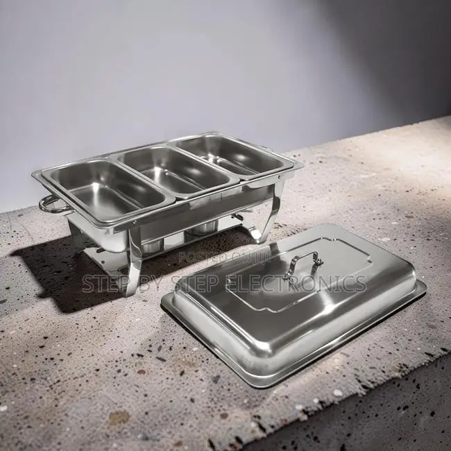 Wholesale Prices Buffet Use 11L Stainless Steel Triple Chafing Dish