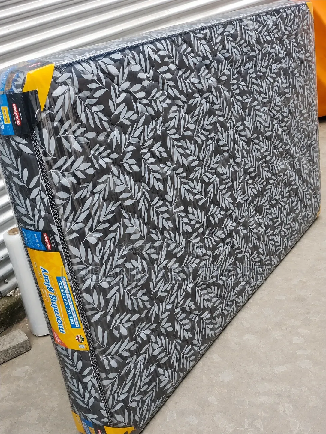 Heavy Morning Glory Superfoam Mattress 4×6 6 Inches Quilted