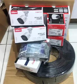4 Camera Dahua CCTV Full Kit