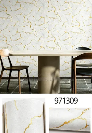 White and Gold Details Wallpapers for Your Walls Transformation