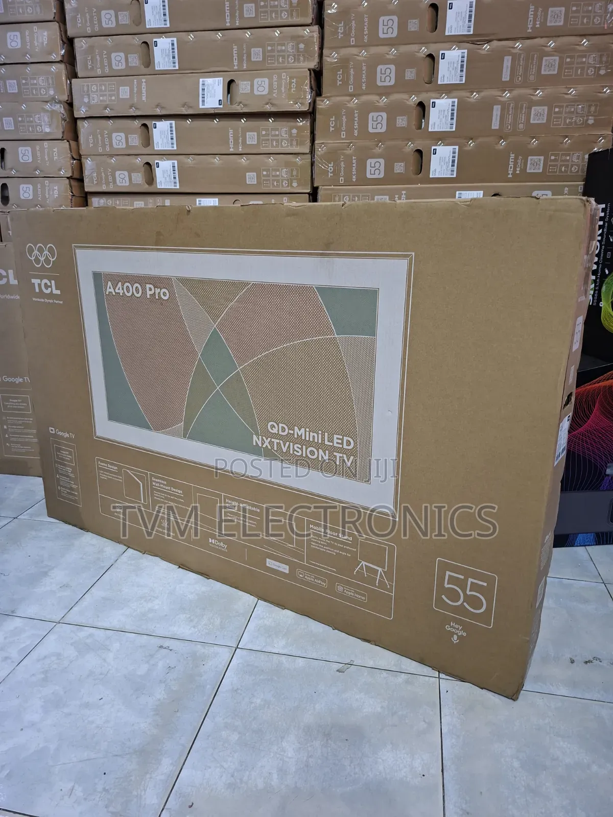 TCL 55A400 55 Inch
Premium QD-MiniLED NXTVISION Art TV