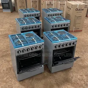 Bulk Prices Oven Light 3 Gas Burners +1 Electric Free Standing Cookers