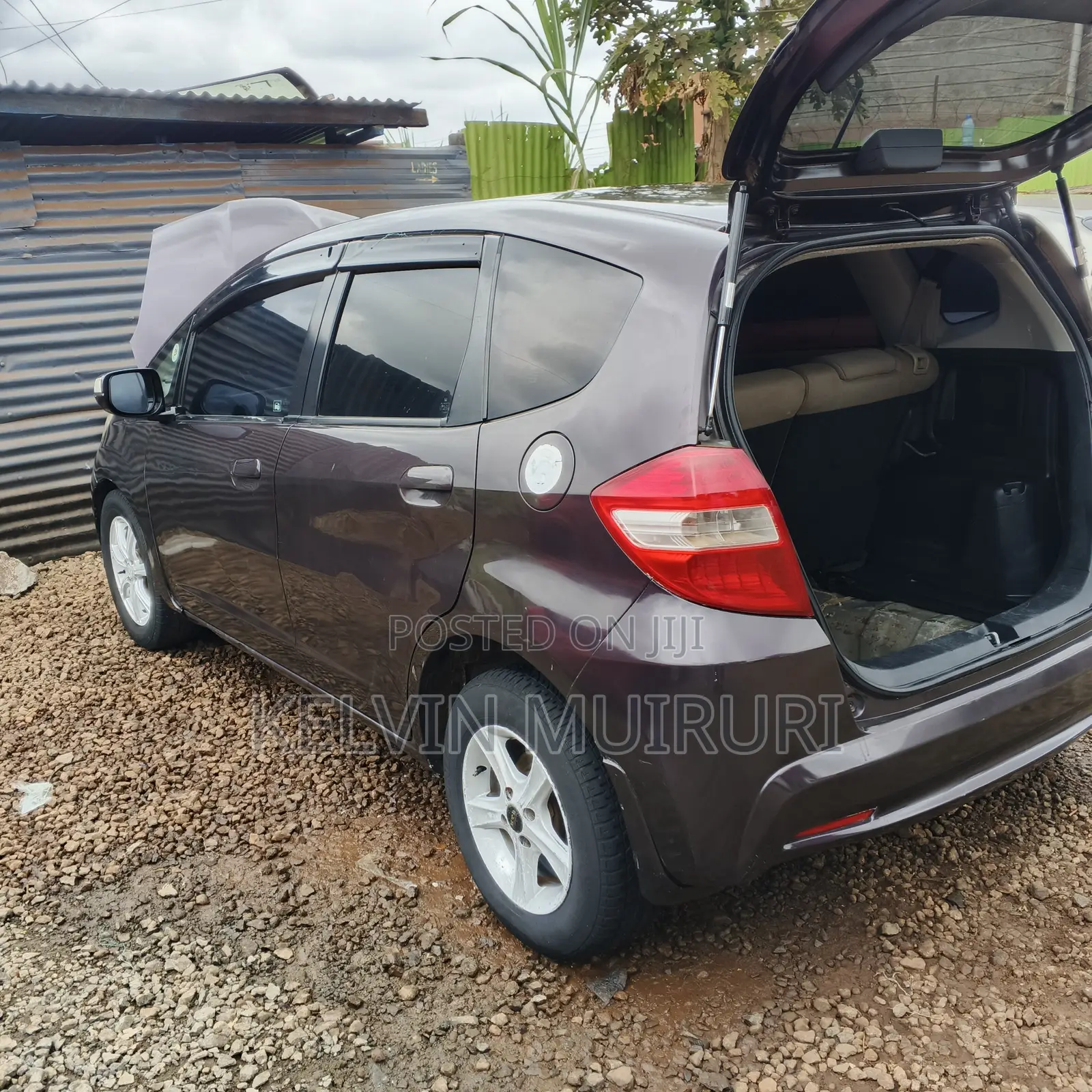 Honda Fit 2012 Purple