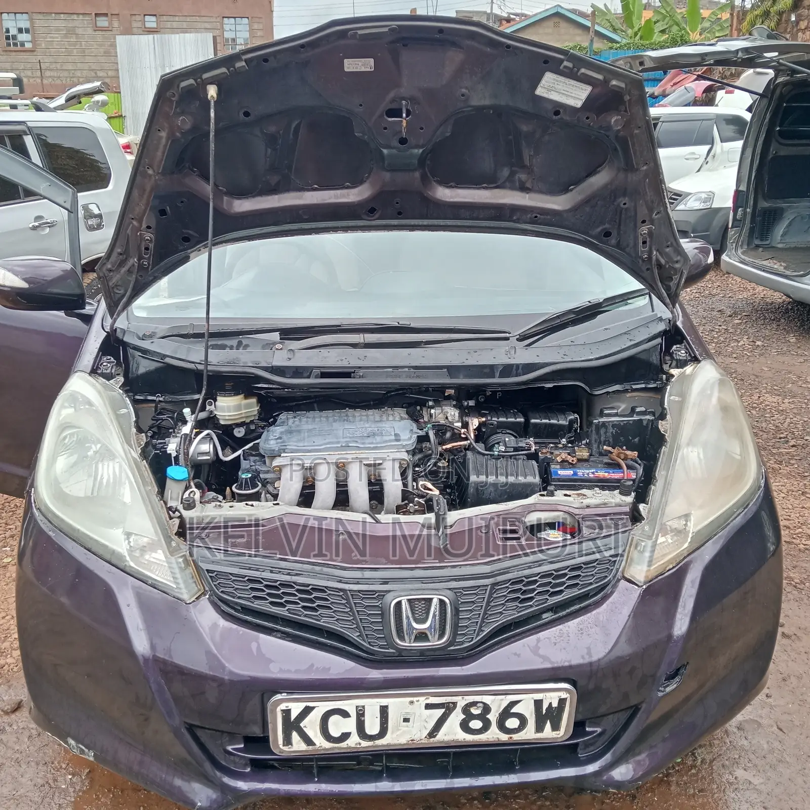 Honda Fit 2012 Purple