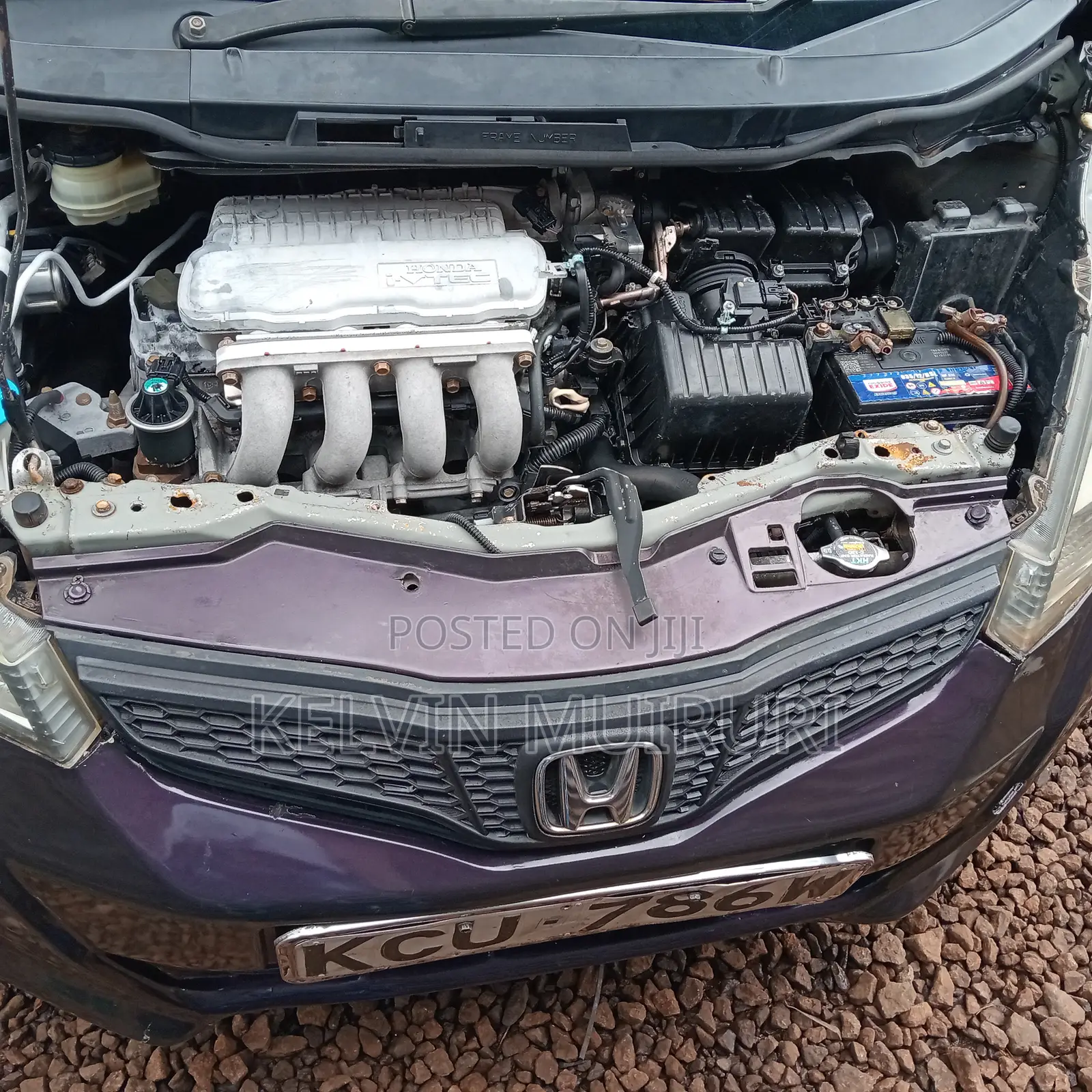 Honda Fit 2012 Purple