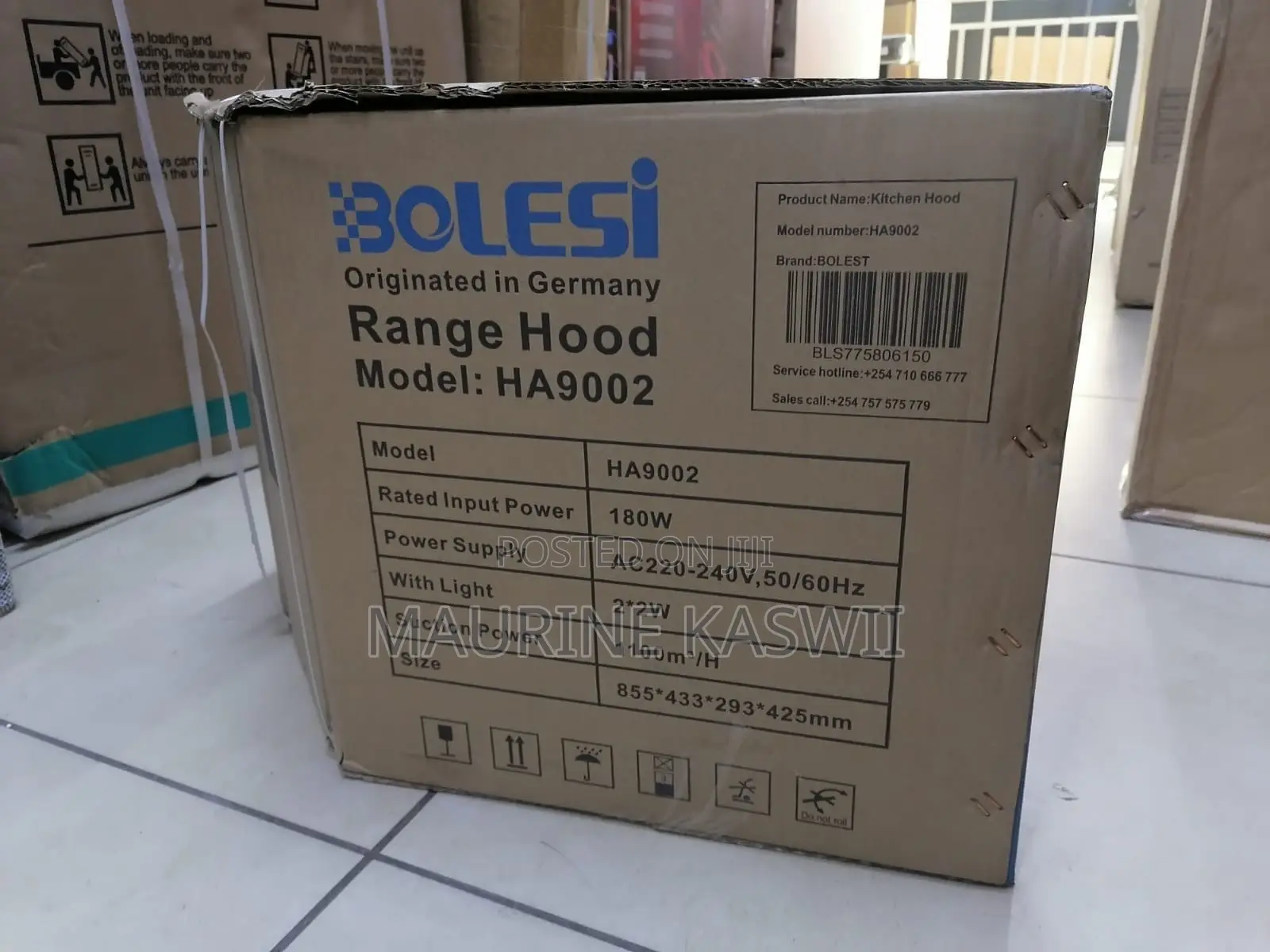 Bolesi HA9002 90CM Built-in Kitchen Hood