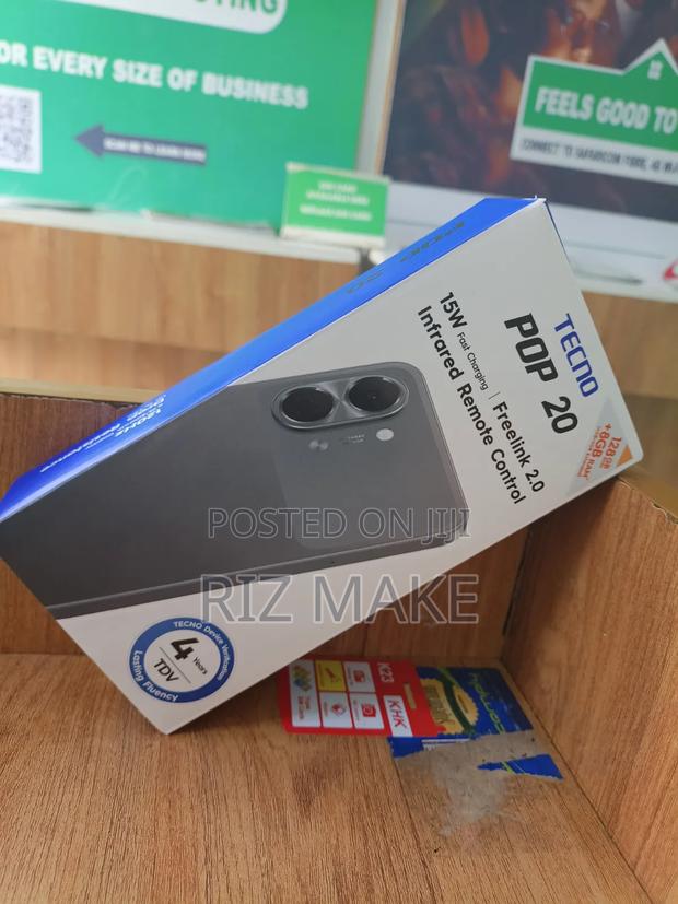 New Tecno Pop 20 64 GB Black
