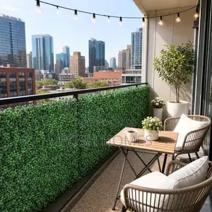 Artificial Boxwood Panels Green 40 by 60cm