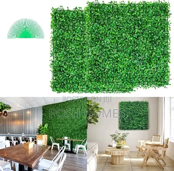 Artificial Boxwood Panels Green 40 by 60cm