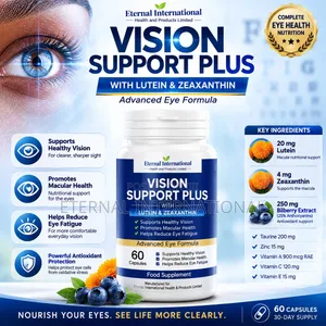 Eternal Vision Support/ Lutein,Zeaxanthin for Eye Health Eye Strain