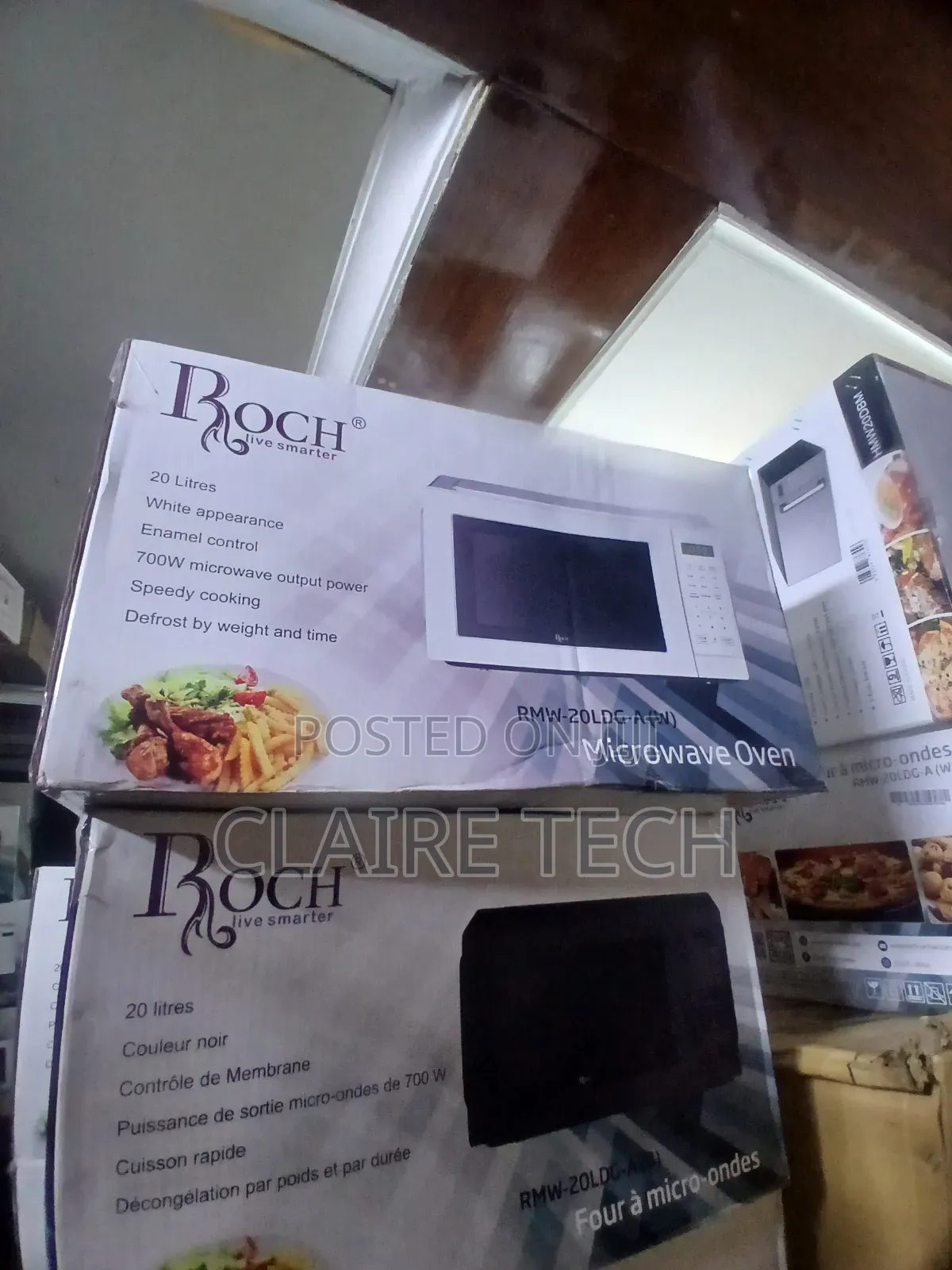 Roch RMW20LDG 20 Litres Microwave Oven