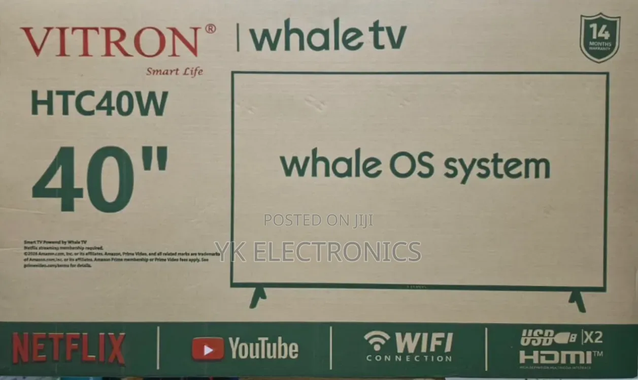 Vitron 40 Inch Htc40w Smart Android TV