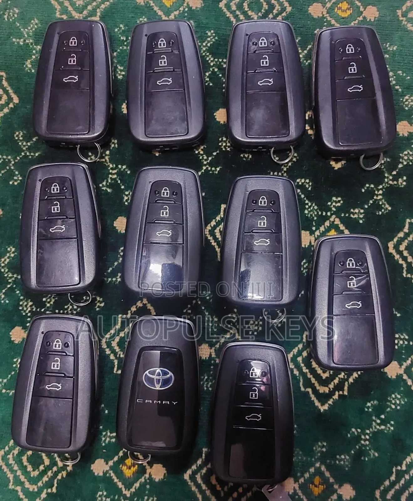 Toyota Prado J150 UK Import Spare Key Duplication