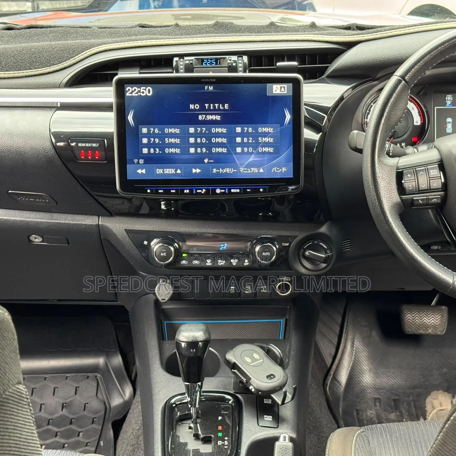 Toyota Hilux Revo Double Cab Deisel 2.4 AWD 2019 Black