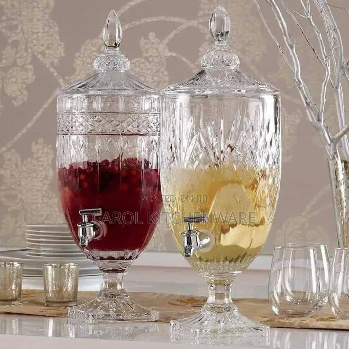 5 LTR Glass Juice Dispenser/ Juice Dispenser
