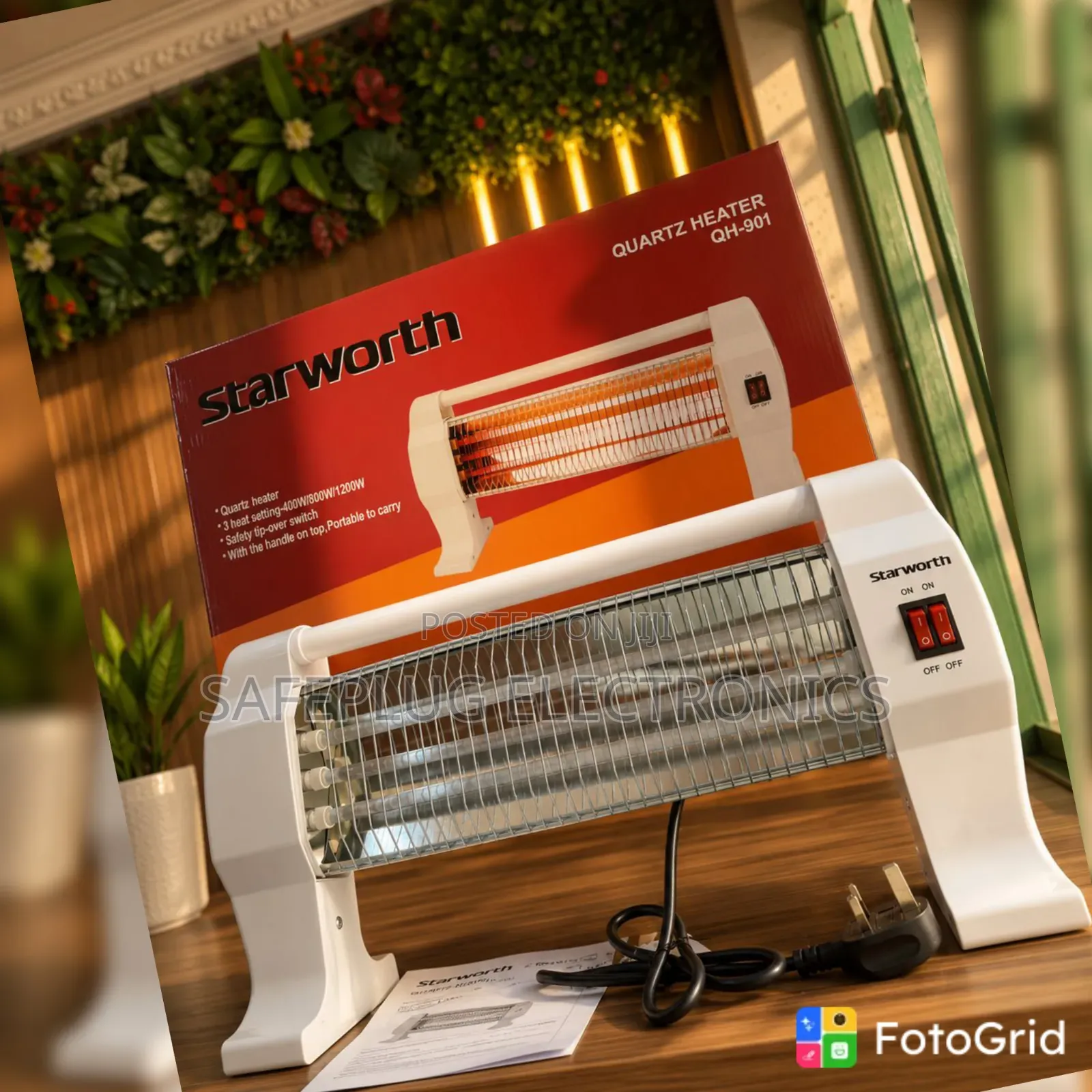 Starworth Quartz Room Heater – Fast Efficient Home Heating