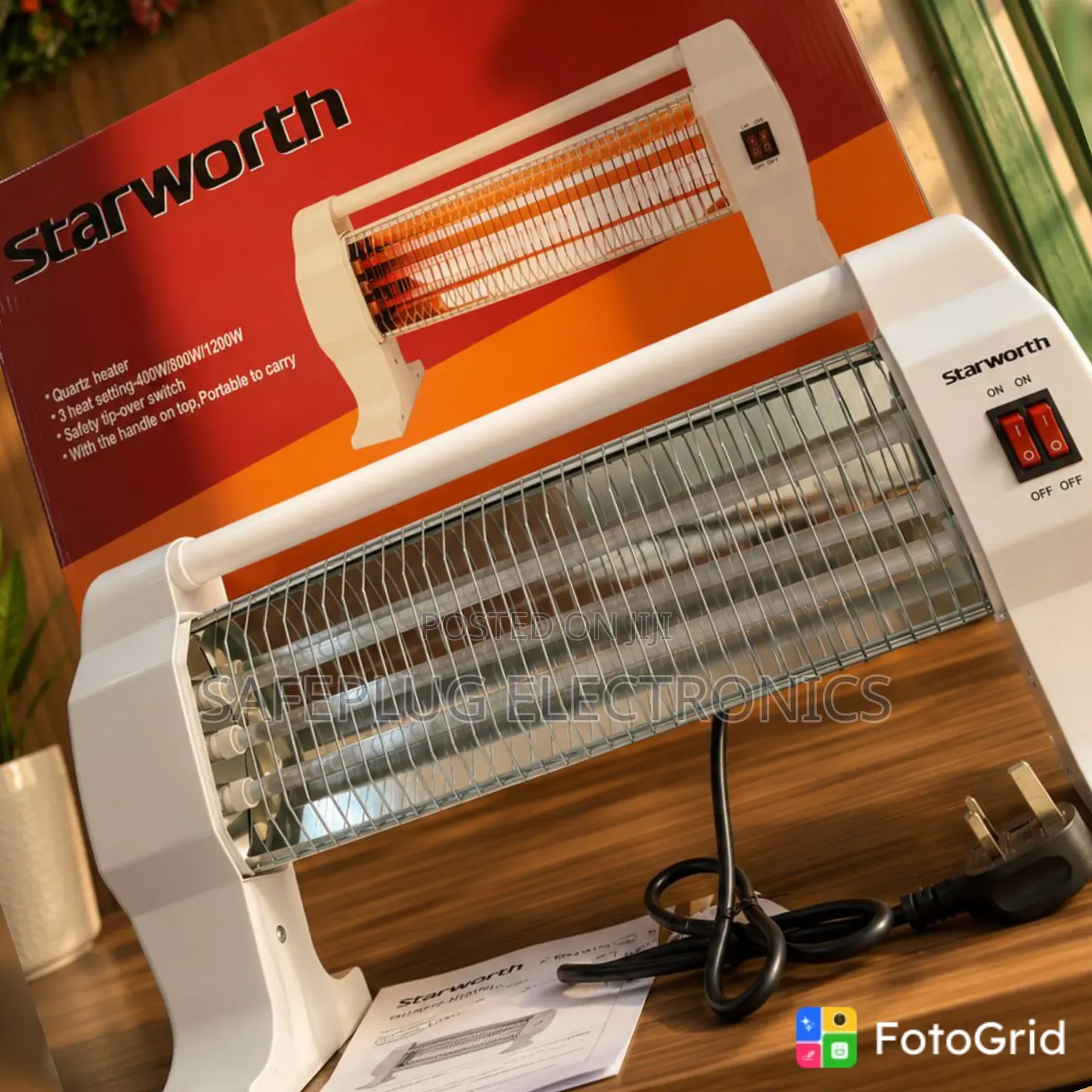 Starworth Quartz Room Heater – Fast Efficient Home Heating