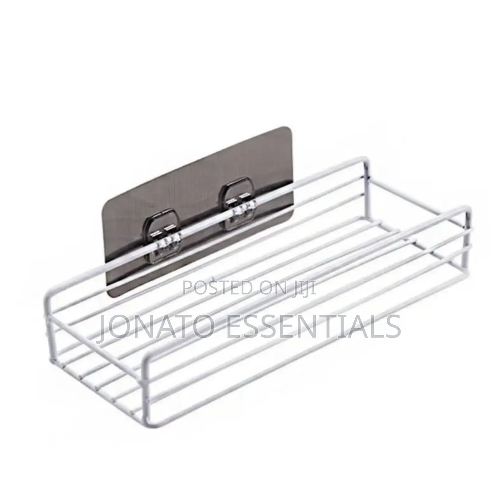 Heavy Duty No Drill Bathroom Wall Shelf Kitchen Storage Rack