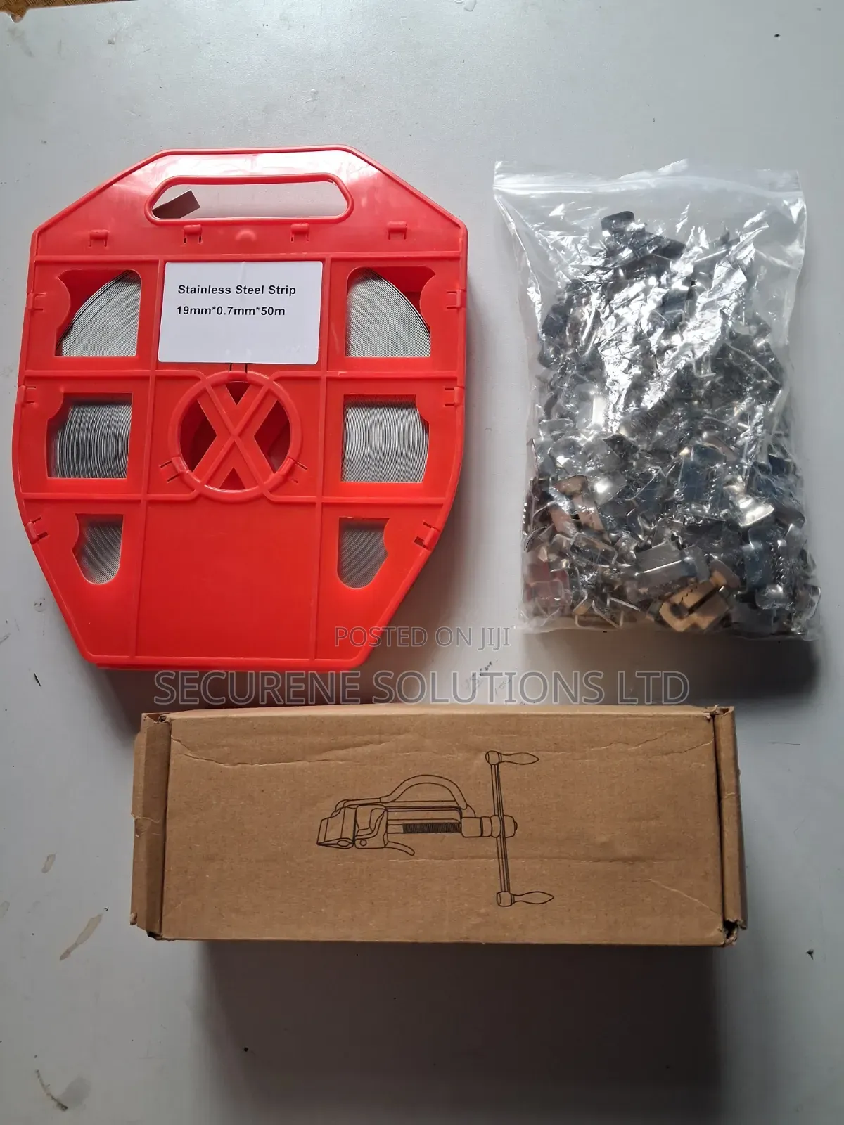 50-Meter Stainless Steel Banding Kit