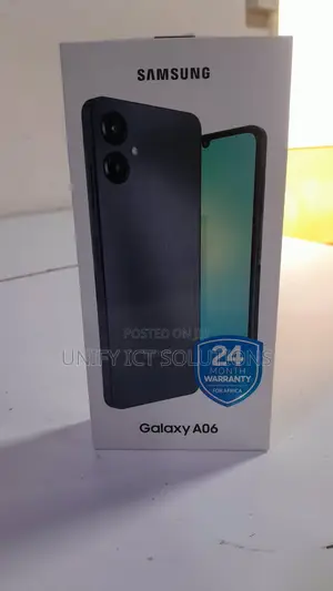 New Samsung Galaxy A06 64 GB Black