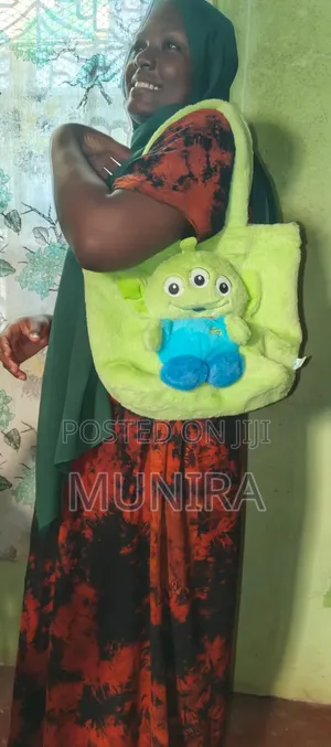 Cute Fluffy Stich Totebag