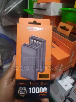 Amaya Power Bank 10000Ah 22.5W With Cable
