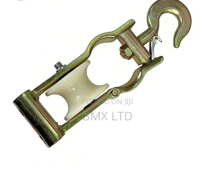 Ideal Cable Puller Pulley With a Hook
