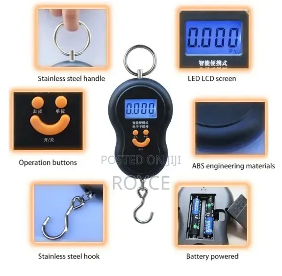 Portable Electronic Weighing Scale
