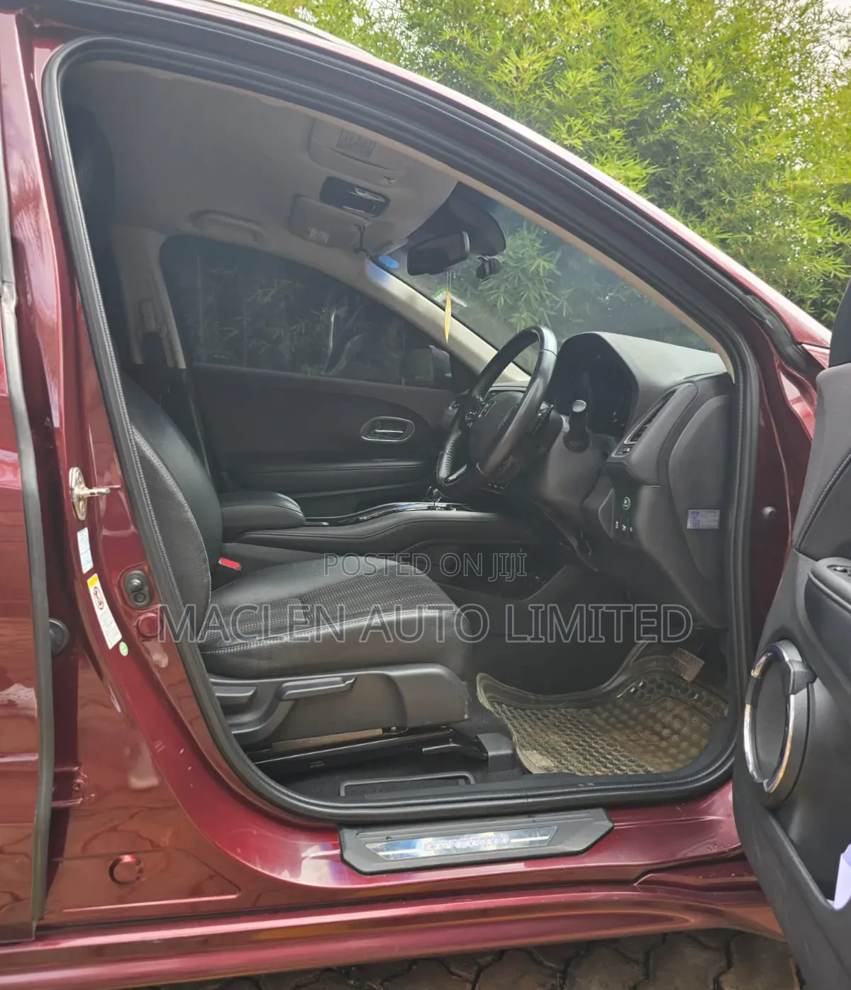 Honda Vezel 2015 Maroon