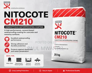 Nitocote CM210 – High-Performance Cementitious Waterproofing