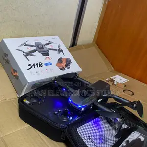  HD Camera Drone Foldable Quadcopter S118 Brushless Motor