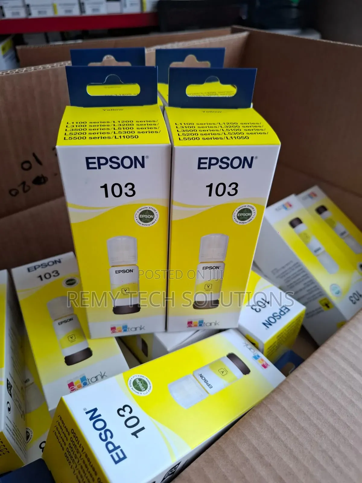 Epson Ecotank 103 Yellow Ink
