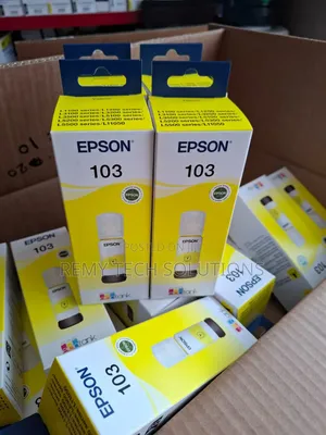 Epson Ecotank 103 Yellow Ink