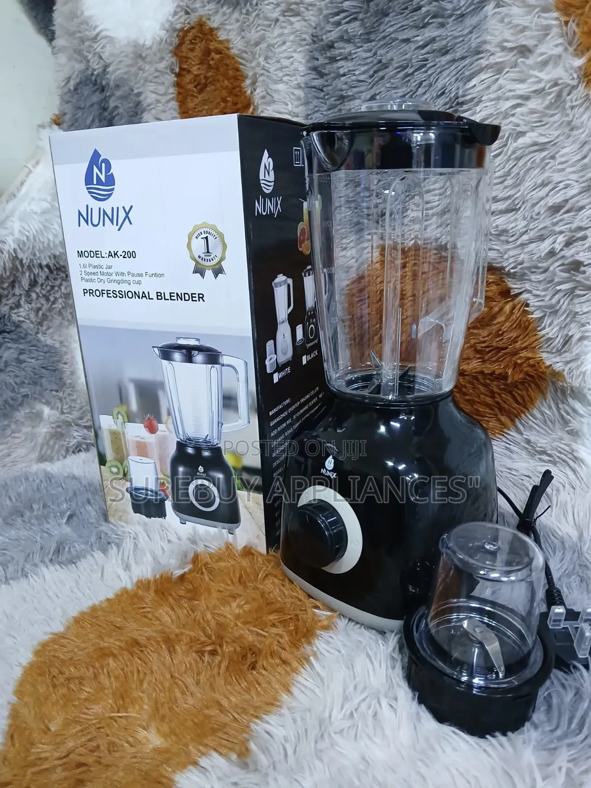 Nunix 2in 1 Blenders Availble