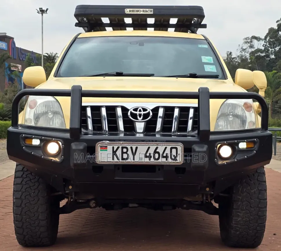 Toyota Land Cruiser Prado 2007 Yellow