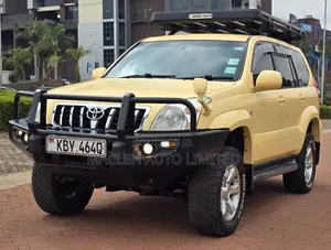 Toyota Land Cruiser Prado 2007 Yellow