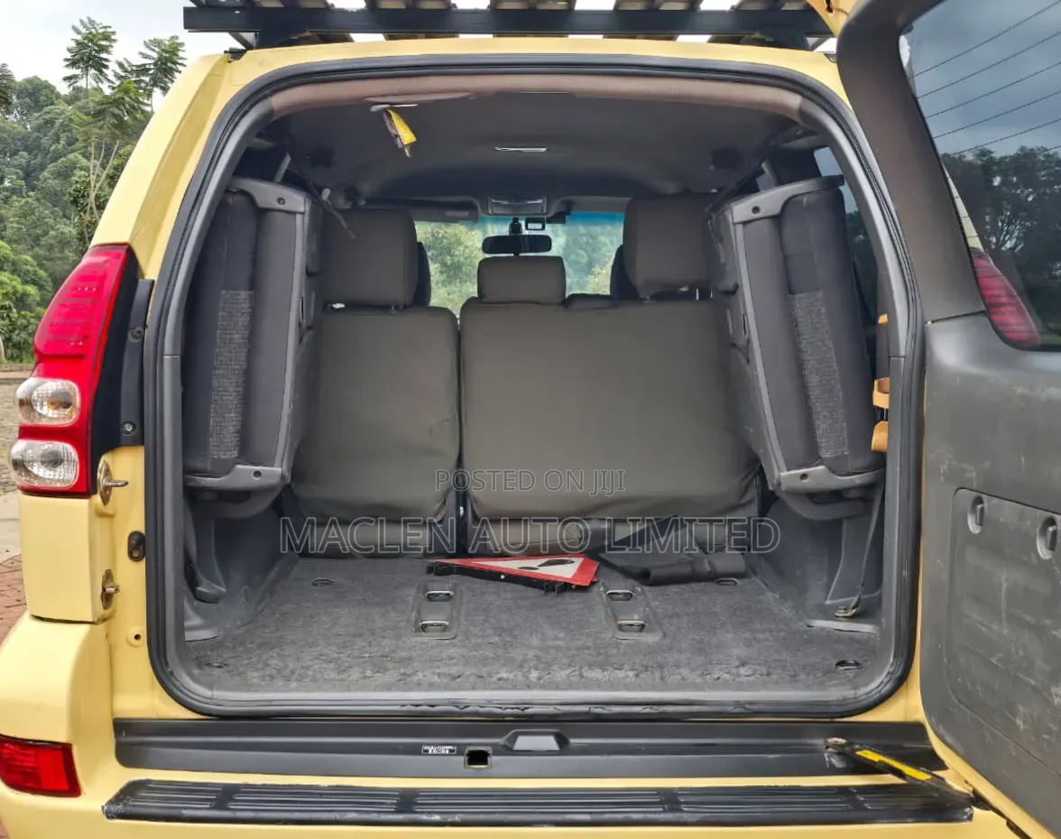 Toyota Land Cruiser Prado 2007 Yellow