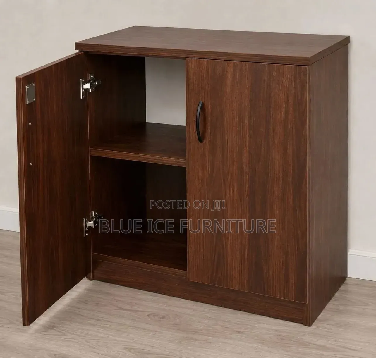Wooden Office Storage Cabinet With Shelves Doors