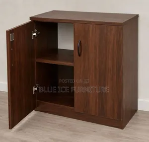 Wooden Office Storage Cabinet With Shelves Doors