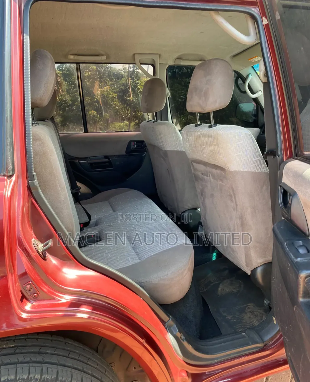 Mitsubishi Pajero IO 2003 Red
