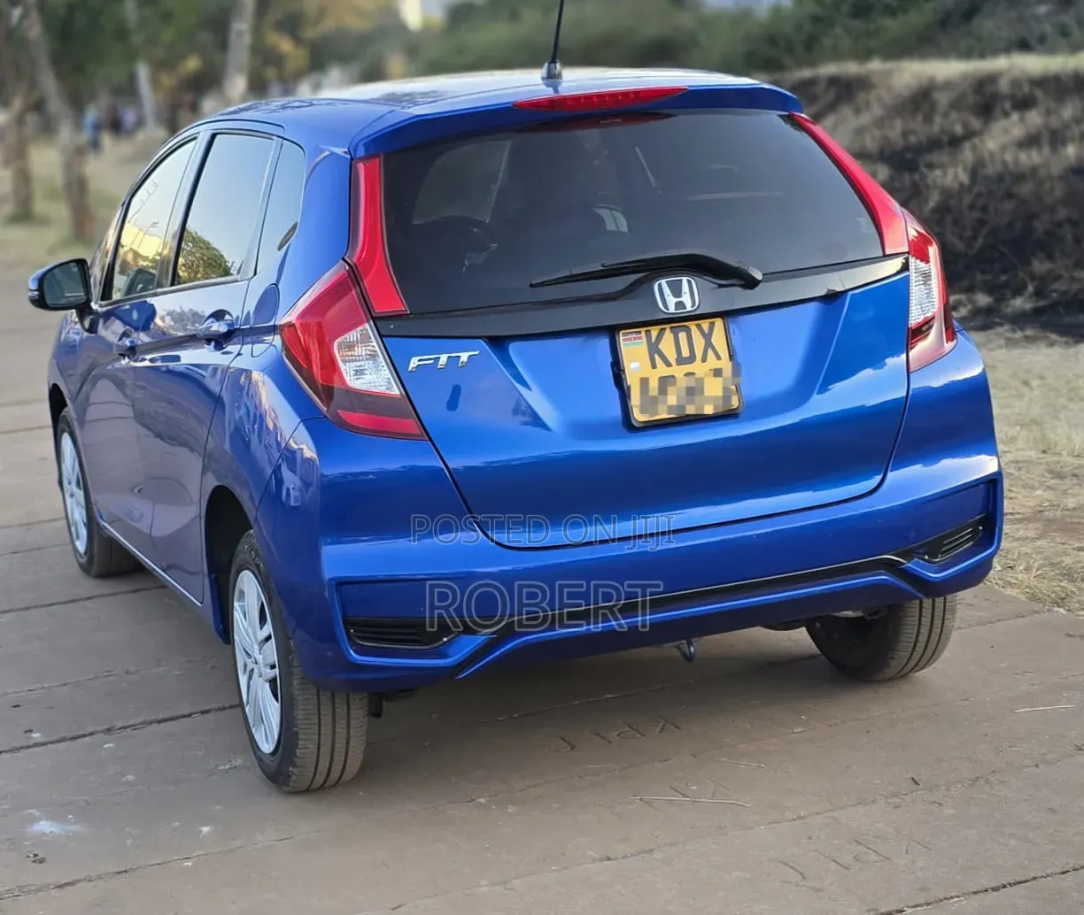Honda Fit 2018 Blue