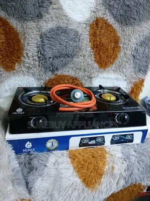 Nunix 2 Burner Glasstop Availble