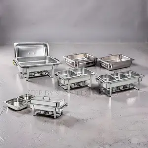Wholesale Prices Food Warming 11L Stainless Steel Triple Chafing Dish