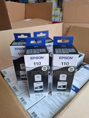 Epson 110,Ink Bottle 120 Ml Black
