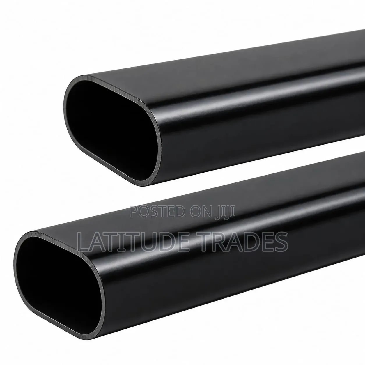 Black Oval Chrome 1'