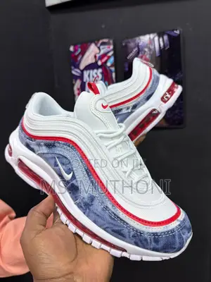 The Nike Air Max 97 'Denim Red' Streetwear Size 38-45