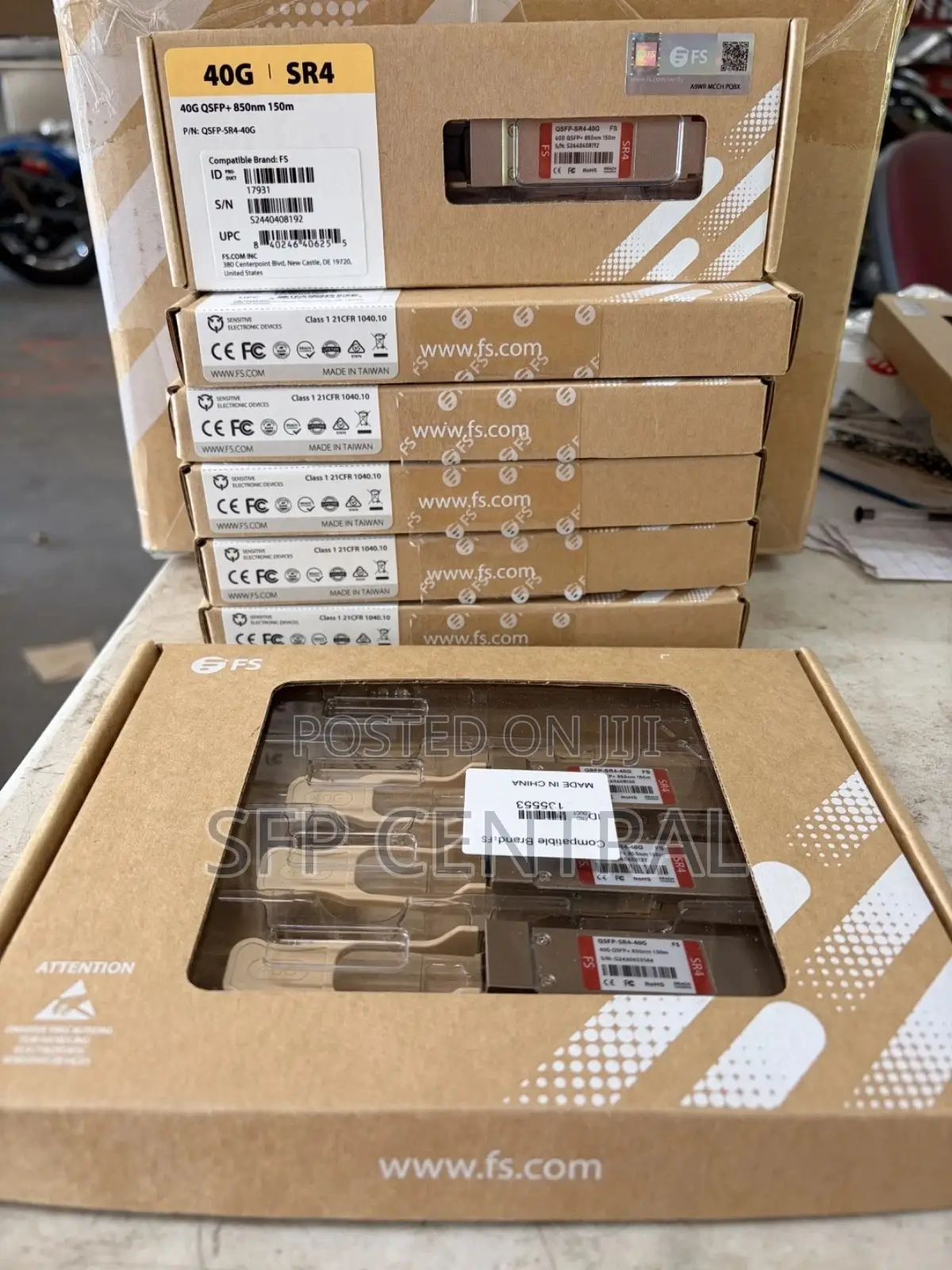 Fs QSFP-40g-Sr4-S Mpo Transceiver Module