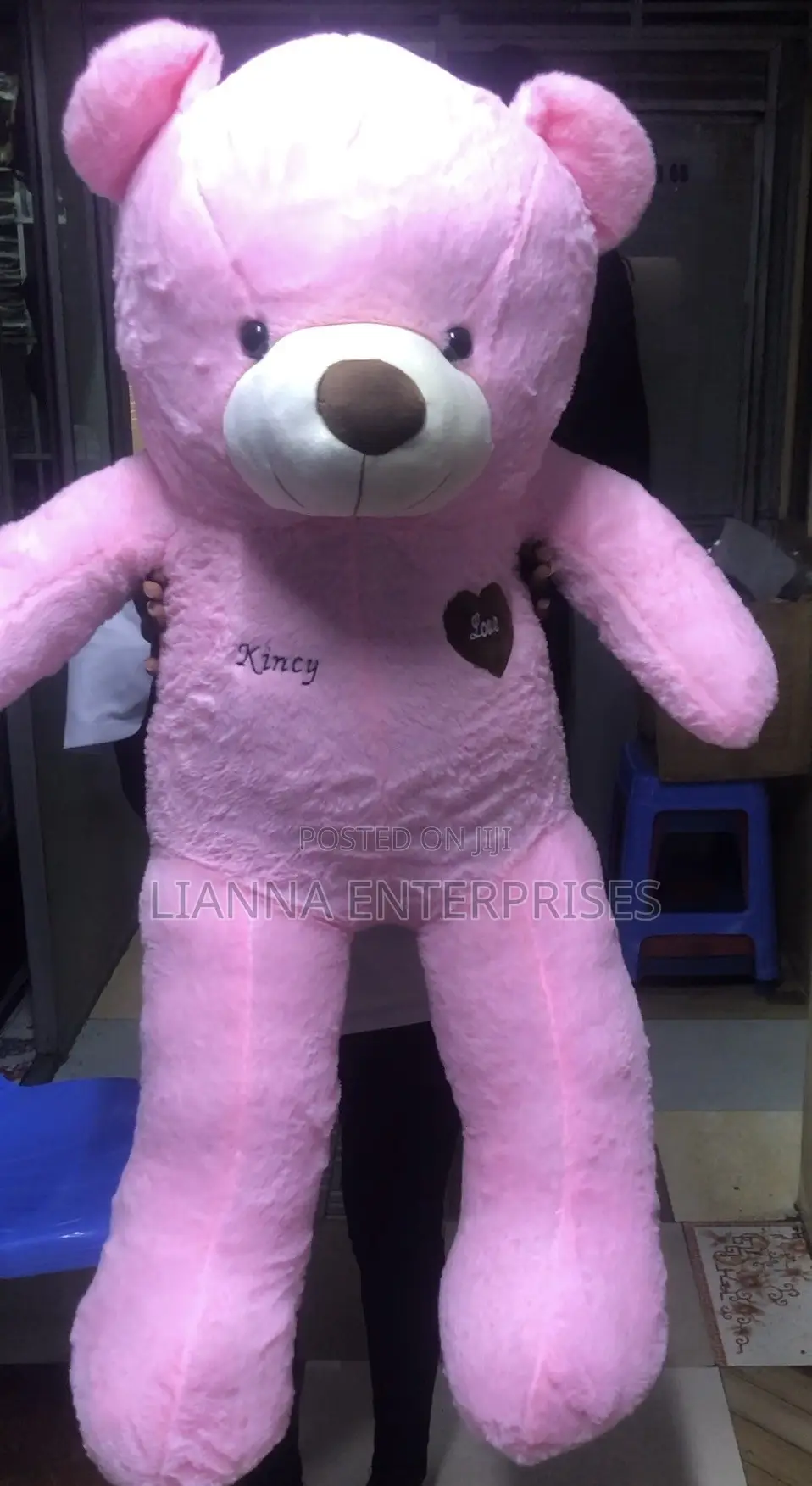 140cm Large Pink Teddy Bear